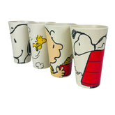 Vajilla 12 Pzas De Bambu Snoopy